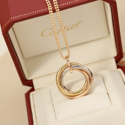 [Luna Brilliance]TRINITY LARGE NECKLACE