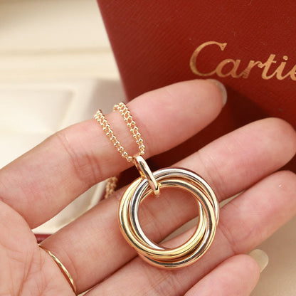 [Luna Brilliance]TRINITY LARGE NECKLACE