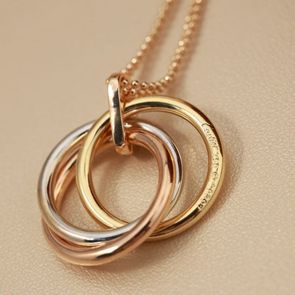 [Luna Brilliance]TRINITY LARGE NECKLACE