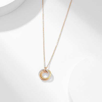 [Luna Brilliance]TRINITY SMALL NECKLACE