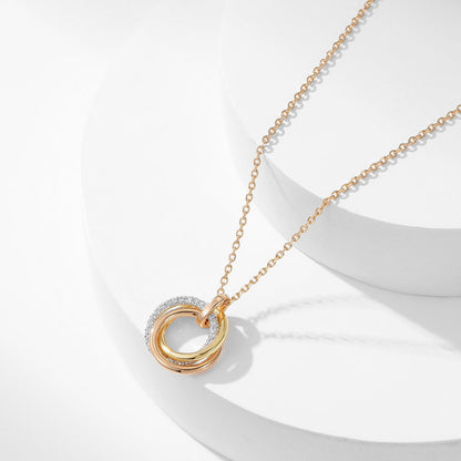 [Luna Brilliance]TRINITY SMALL NECKLACE