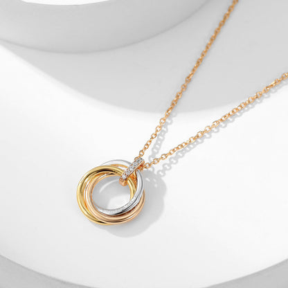 [Luna Brilliance]TRINITY SMALL NECKLACE