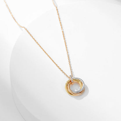 [Luna Brilliance]TRINITY SMALL NECKLACE