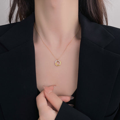 [Luna Brilliance]TRINITY SMALL NECKLACE