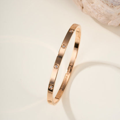 [Luna Brilliance]LOVE BRACELET 3.65MM 10 DIAMONDS