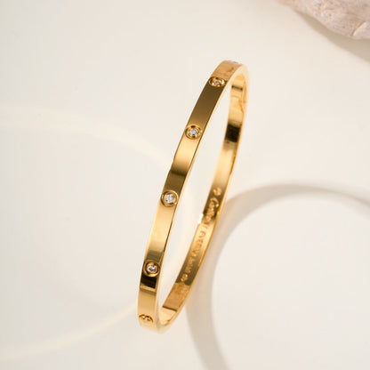 [Luna Brilliance]LOVE BRACELET 3.65MM 10 DIAMONDS