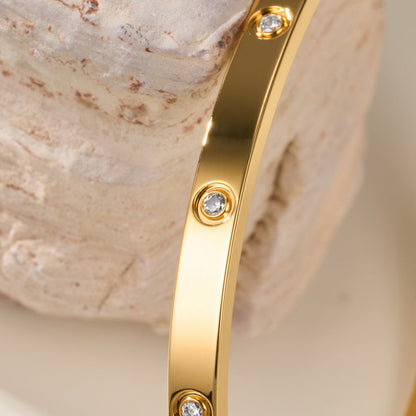 [Luna Brilliance]LOVE BRACELET 3.65MM 10 DIAMONDS