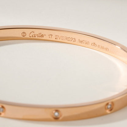 [Luna Brilliance]LOVE BRACELET 3.65MM 10 DIAMONDS