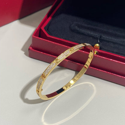 [Luna Brilliance]LOVE BRACELET 3.65MM DIAMOND-PAVED