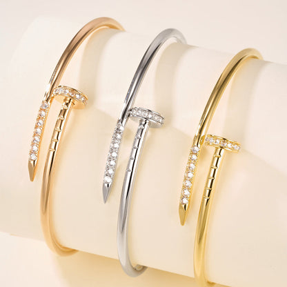 [Luna Brilliance]JUSTE BRACELET 2.5MM DIAMONDS