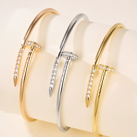 [Luna Brilliance]JUSTE BRACELET 2.5MM DIAMONDS