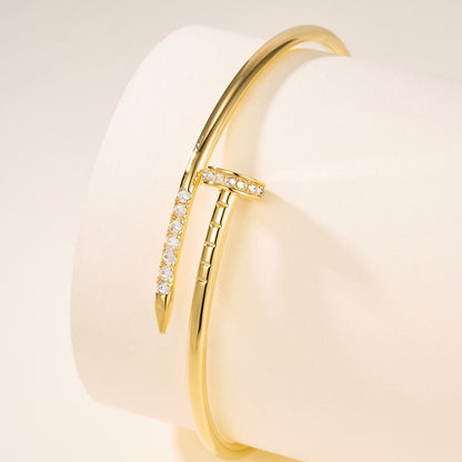 [Luna Brilliance]JUSTE BRACELET 2.5MM DIAMONDS