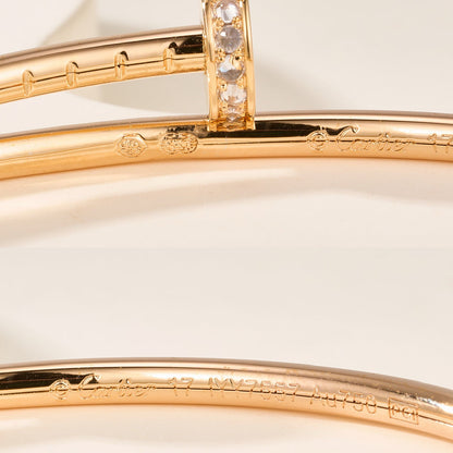 [Luna Brilliance]JUSTE BRACELET 2.5MM DIAMONDS