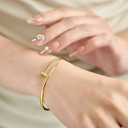 [Luna Brilliance]JUSTE BRACELET 2.5MM DIAMONDS