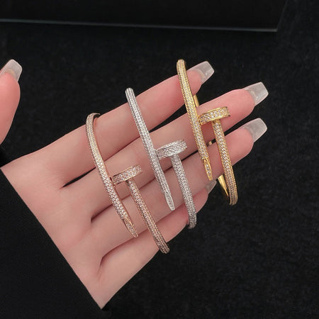[Luna Brilliance]JUSTE BRACELET 3.5MM ALL DIAMONDS