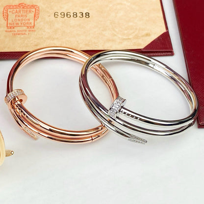 [Luna Brilliance]JUSTE BRACELET 3.5MM DOUBLE ROW DIAMOND