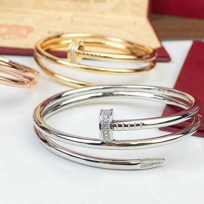 [Luna Brilliance]JUSTE BRACELET 3.5MM DOUBLE ROW DIAMOND