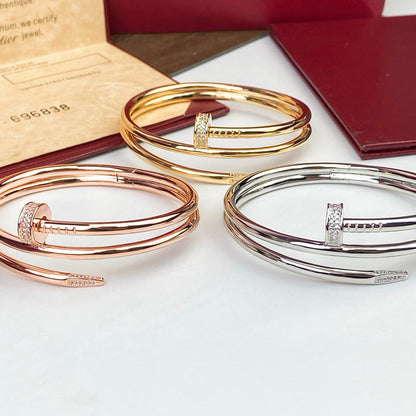 [Luna Brilliance]JUSTE BRACELET 3.5MM DOUBLE ROW DIAMOND