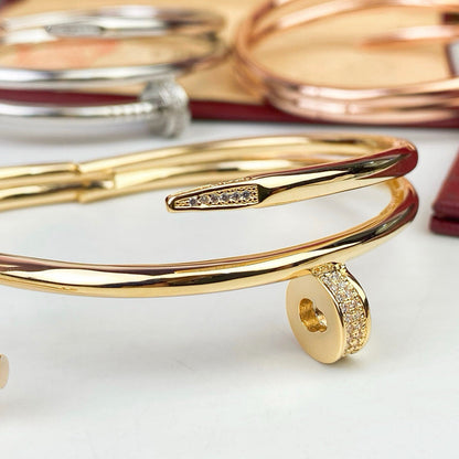 [Luna Brilliance]JUSTE BRACELET 3.5MM DOUBLE ROW DIAMOND