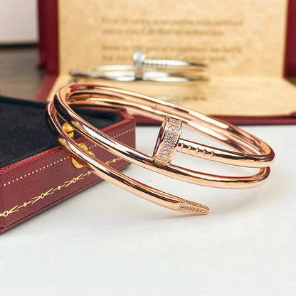 [Luna Brilliance]JUSTE BRACELET 3.5MM DOUBLE ROW DIAMOND
