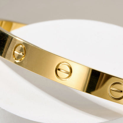[Luna Brilliance]LOVE BRACELET 6.1MM OPEN CUFF
