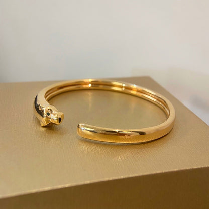 [Luna Brilliance]PANTHERE OPEN BRACELET