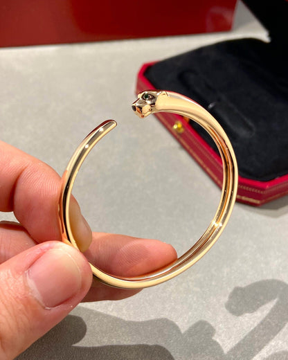 [Luna Brilliance]PANTHERE OPEN BRACELET