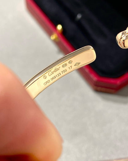 [Luna Brilliance]PANTHERE OPEN BRACELET