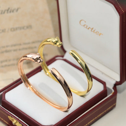 [Luna Brilliance]PANTHERE OPEN BRACELET