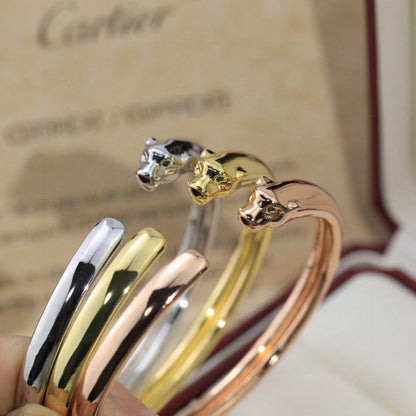 [Luna Brilliance]PANTHERE OPEN BRACELET