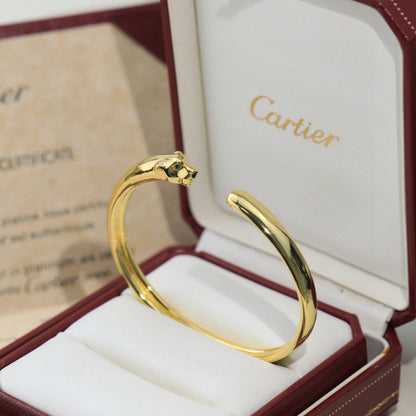 [Luna Brilliance]PANTHERE OPEN BRACELET
