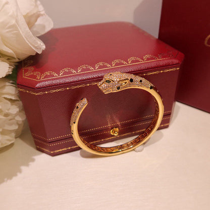[Luna Brilliance]PANTHERE BIG BRACELET DIAMONDS