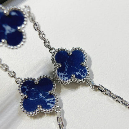 [Luna Brilliance]CLOVER 5 MOTIF PIETERSITE BRACELET COLLECTION
