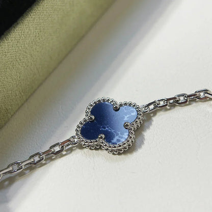 [Luna Brilliance]CLOVER 5 MOTIF PIETERSITE BRACELET COLLECTION