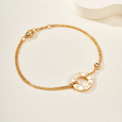 [Luna Brilliance]LOVE BRACELET 2 DIAMOND