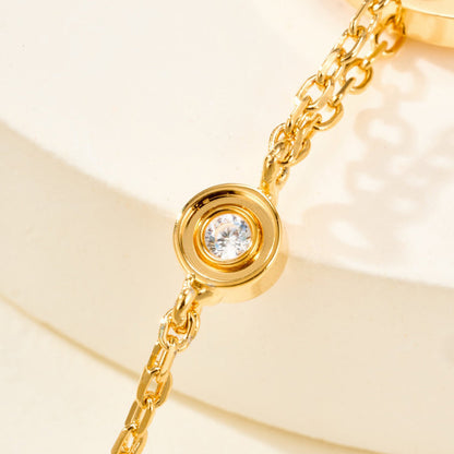 [Luna Brilliance]LOVE BRACELET 2 DIAMOND
