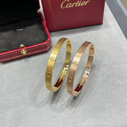 [Luna Brilliance]LOVE BRACELET 6.1MM BRUSHED
