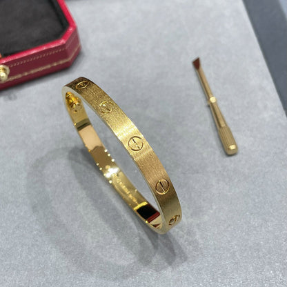 [Luna Brilliance]LOVE BRACELET 6.1MM BRUSHED