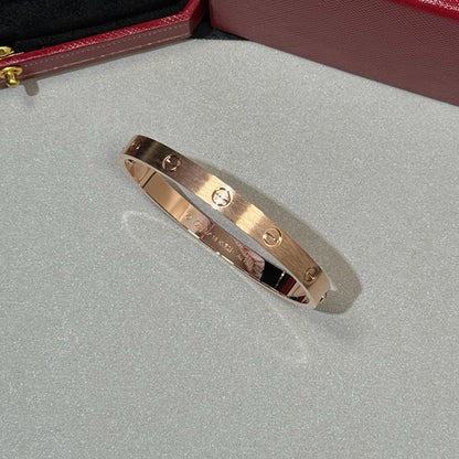 [Luna Brilliance]LOVE BRACELET 6.1MM BRUSHED