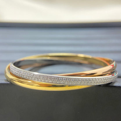 [Luna Brilliance]TRINITY 2.8MM SMALL BRACELET