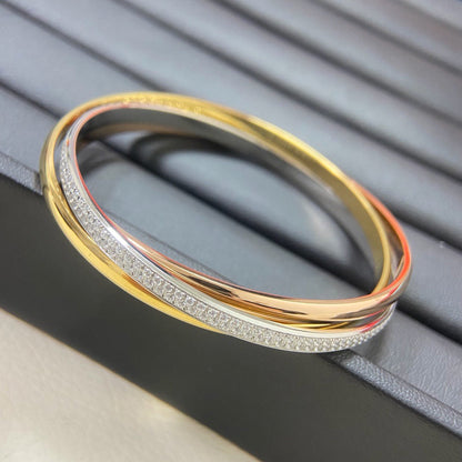 [Luna Brilliance]TRINITY 2.8MM SMALL BRACELET
