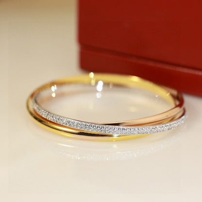 [Luna Brilliance]TRINITY 2.8MM SMALL BRACELET