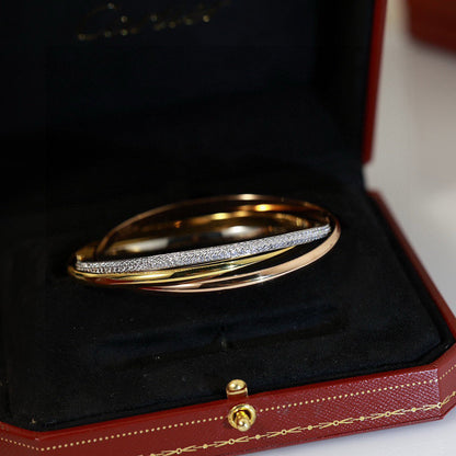 [Luna Brilliance]TRINITY 2.8MM SMALL BRACELET