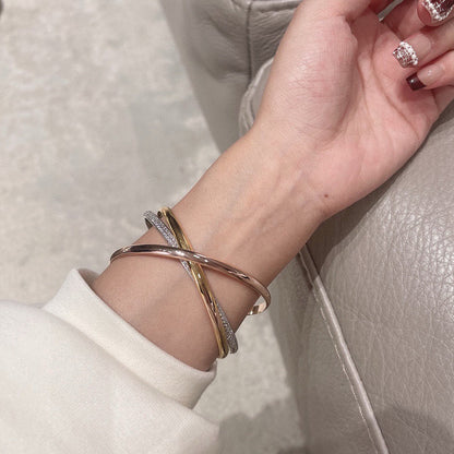 [Luna Brilliance]TRINITY 2.8MM SMALL BRACELET