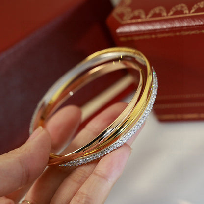 [Luna Brilliance]TRINITY 2.8MM SMALL BRACELET