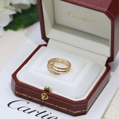 [Luna Brilliance]JUSTE RING 4.8MM HALF DIAMOND