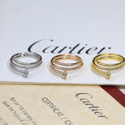 [Luna Brilliance]JUSTE RING 4.8MM FULL DIAMOND