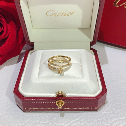 [Luna Brilliance]JUSTE RING 4.8MM FULL DIAMOND
