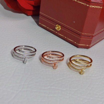 [Luna Brilliance]JUSTE RING 4.8MM FULL DIAMOND