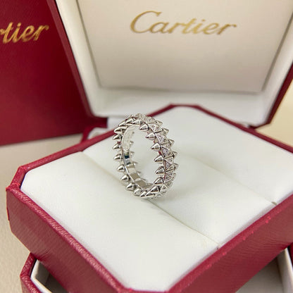 [Luna Brilliance]CLASH 6.4MM SMALL FULL DIAMOND RING